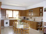 The kitchen of Georgia Villa near Pafos in Cyprus for your holiday rental.