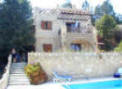 Skouli Castle near Polis in Cyprus is a stone clad villa with private pool in a village setting