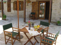 Yasmini villa in Tochni in Cyprus - Part of the Agrotourism project - a carefully restored self catering villa for your holiday rentals in Cyprus - The courtyard