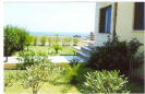 The garden is lovely in this holiday cottage at Fig tree bay in cyprus