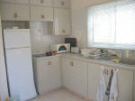 The kitchen is fully equipped including a washing machine. A microwave oven can be supplied on request. 