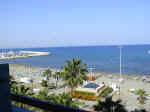 Beach View from Ronalds Sea View in Larnaca