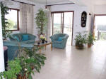 The living room of Georgia Villa near Pafos in Cyprus for your holiday rental.