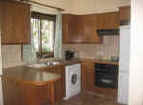 The kitchen in the villa in fig tree bay Cyprus -