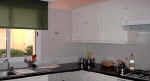 Nerina two bedroom apartment has a fully fitted kitchen for your slef catering holiday in Cyprus.- click to enlarge.