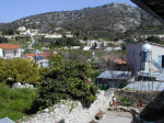 Marias house living room in Kalavassos Cyprus - view from the upstairs veranda