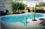 This lovely old house in Cyprus has a swimming pool.