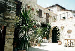 Orexi Apartments courtyard 