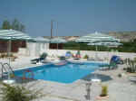 There is also a private swimming pool 8 x 4m, sun lounges, table chairs and parasols.