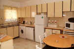 The kitchens at Sun Jewel apartments in Limassol are equipped with fan assisted ovens with electric hob (double oven in one apartment single in other), dishwasher, washing machine and microwave as well as all the untensils you will require.
