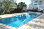 Apartment for holiday rentals in Paphos Cyprus with shared pool not far from the beach.