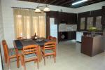 The kitchen at Poliana villa in Cyprus is fully equipped to make your holiday as easy as possible