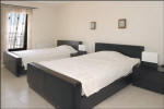 Twin bedroom at Bella Vista villa in Protaras